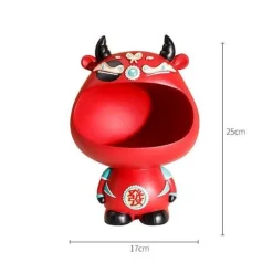 The Gilded Nest Wohndeko-Nordic Art Aufbewahrungsbox – Dekorativer Organizer für Zuhause