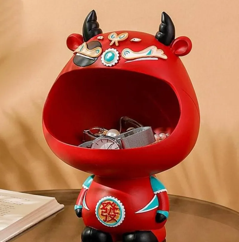 The Gilded Nest Wohndeko-Nordic Art Aufbewahrungsbox – Dekorativer Organizer für Zuhause