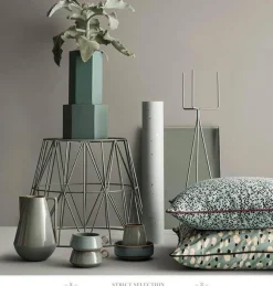 Cozy Living Möbel-Nordic Art Korbstuhl- und Tischset – Stilvolles Wohndekor