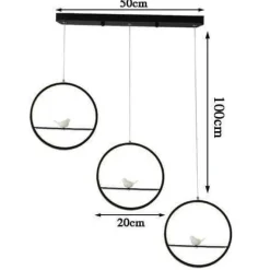 Comfort u0026 Style Beleuchtung-Nordic Birds Pendant Light - Stylish Ceiling Fixture