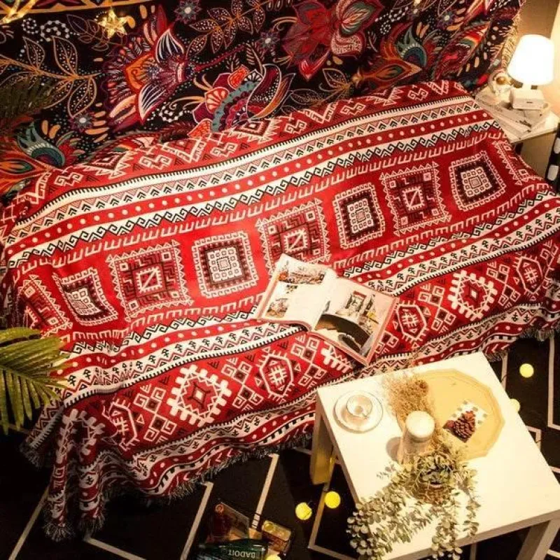 Snug u0026 Soft Bettzeug-Nordic Bohemia wasserdichte Sofadecke – stilvoll und funktional