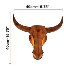 Comfort u0026 Style Beleuchtung-Nordic Bull Head Lamp - Unique Decorative Lighting Fixture