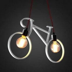 Comfort u0026 Style Beleuchtung-Nordic Chandelier - Modern Bicycle Droplight Lamp