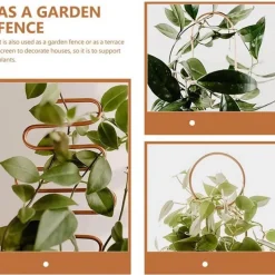 Cozy Living Heimwerkzeuge-Nordic Climbing Pflanzenständer - Indoor Outdoor Unterstützung für Weinreben