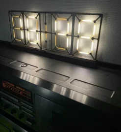 Comfort u0026 Style Beleuchtung-Nordic Double-Sided LED Clock - Modern Design Timepiece