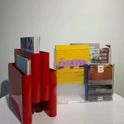 The Gilded Nest Wohndeko-Nordic Floor Zeitschriftenständer - Stilvoller Organizer