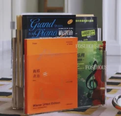 The Gilded Nest Wohndeko-Nordic Floor Zeitschriftenständer - Stilvoller Organizer