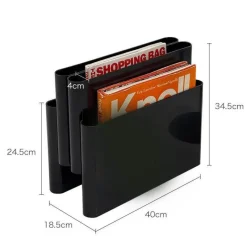 The Gilded Nest Wohndeko-Nordic Floor Zeitschriftenständer - Stilvoller Organizer