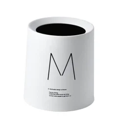 The Culinary Kit Küche & Esszimmer-Nordic Mini Doppelschicht-Desktop-Mülleimer - Stilvoller Büro-Organizer