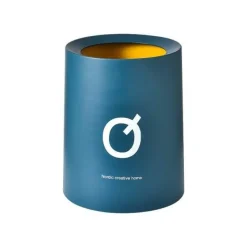 The Culinary Kit Küche & Esszimmer-Nordic Mini Doppelschicht-Desktop-Mülleimer - Stilvoller Büro-Organizer