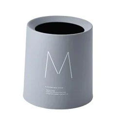 The Culinary Kit Küche & Esszimmer-Nordic Mini Doppelschicht-Desktop-Mülleimer - Stilvoller Büro-Organizer