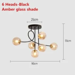 Comfort u0026 Style Beleuchtung-Nordic Pendant Chandelier Light - Elegant Hanging Fixture