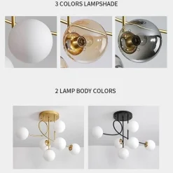 Comfort u0026 Style Beleuchtung-Nordic Pendant Chandelier Light - Elegant Hanging Fixture