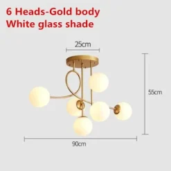 Comfort u0026 Style Beleuchtung-Nordic Pendant Chandelier Light - Elegant Hanging Fixture