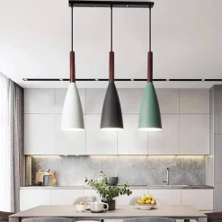 Comfort u0026 Style Beleuchtung-Nordic Pendant Light - Colorful Modern Hanging Fixture
