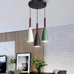 Comfort u0026 Style Beleuchtung-Nordic Pendant Light - Colorful Modern Hanging Fixture