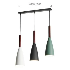Comfort u0026 Style Beleuchtung-Nordic Pendant Light - Colorful Modern Hanging Fixture