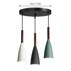 Comfort u0026 Style Beleuchtung-Nordic Pendant Light - Colorful Modern Hanging Fixture