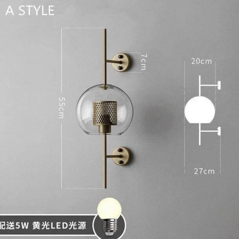 Comfort u0026 Style Beleuchtung-Nordic Retro Wall Lamp - Creative Home Decor Lighting