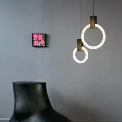 Comfort u0026 Style Beleuchtung-Nordic Ring Lamp - Stylish Creative Home Lighting