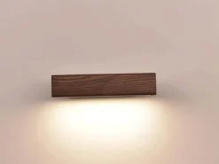 Comfort u0026 Style Beleuchtung-Nordic Solid Wood LED Wall Lamp - Modern Rotated Design