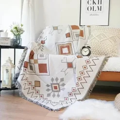 The Blanket Nook Bettzeug-Nordic Star Decke - Sonnengott Picknickmatte Sofabezug