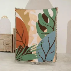 The Blanket Nook Bettzeug-Nordic Star Decke - Sonnengott Picknickmatte Sofabezug