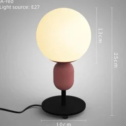 Comfort u0026 Style Beleuchtung-Nordic Table Lamp - Elegant Matte Finish Design
