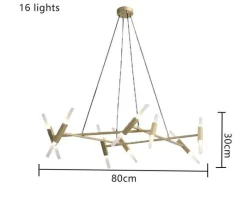 Comfort u0026 Style Beleuchtung-Nordic Tree Branch Chandelier - Modern Elegant Lighting Fixture