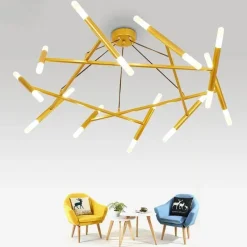 Comfort u0026 Style Beleuchtung-Nordic Tree Branch Chandelier - Modern Elegant Lighting Fixture