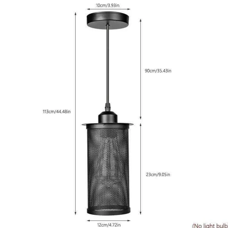 Comfort u0026 Style Beleuchtung-Nordic Vintage Iron Cage Lamp - Loft Style Lighting