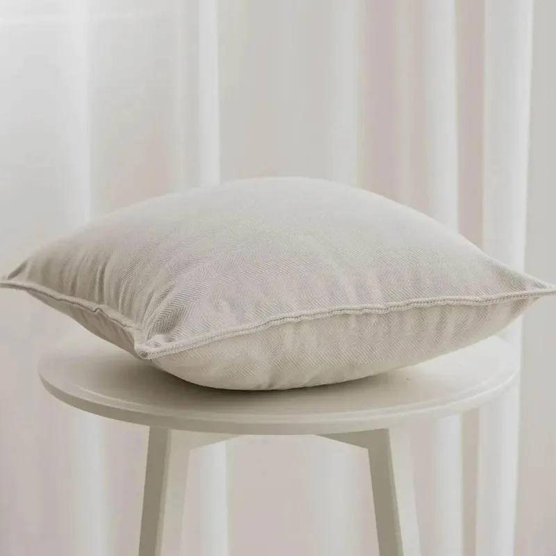 The Cushion Corner Bettzeug-Nordische bestickte Kissenbezüge - Luxuriöses modernes Dekor