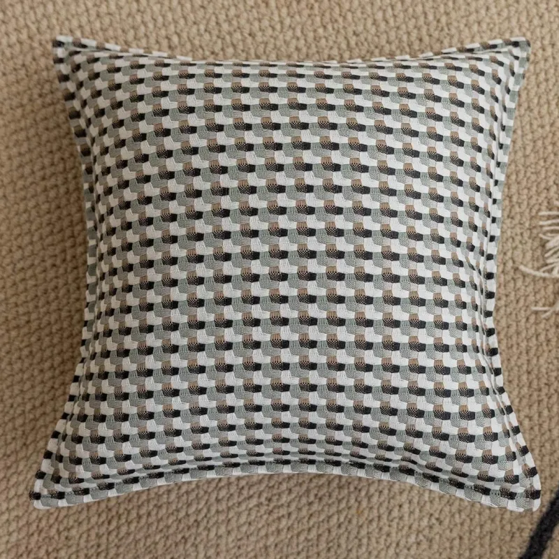 The Cushion Corner Bettzeug-Nordische bestickte Kissenbezüge - Luxuriöses modernes Dekor