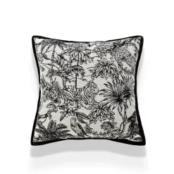 The Cushion Corner Bettzeug-Nordische bestickte Kissenbezüge - Luxuriöses modernes Dekor