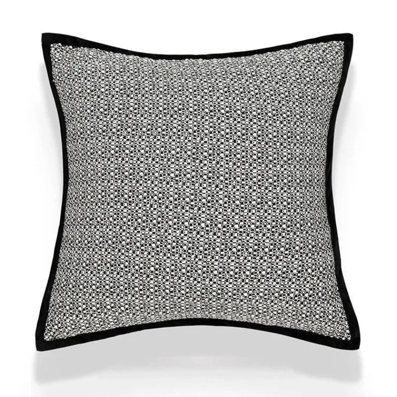 The Cushion Corner Bettzeug-Nordische bestickte Kissenbezüge - Luxuriöses modernes Dekor