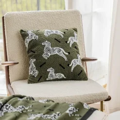 The Cushion Corner Bettzeug-Nordische bestickte Kissenbezüge - Luxuriöses modernes Dekor