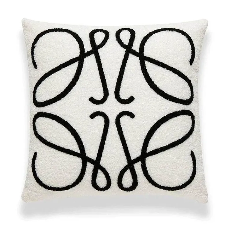 The Cushion Corner Bettzeug-Nordische bestickte Kissenbezüge - Luxuriöses modernes Dekor