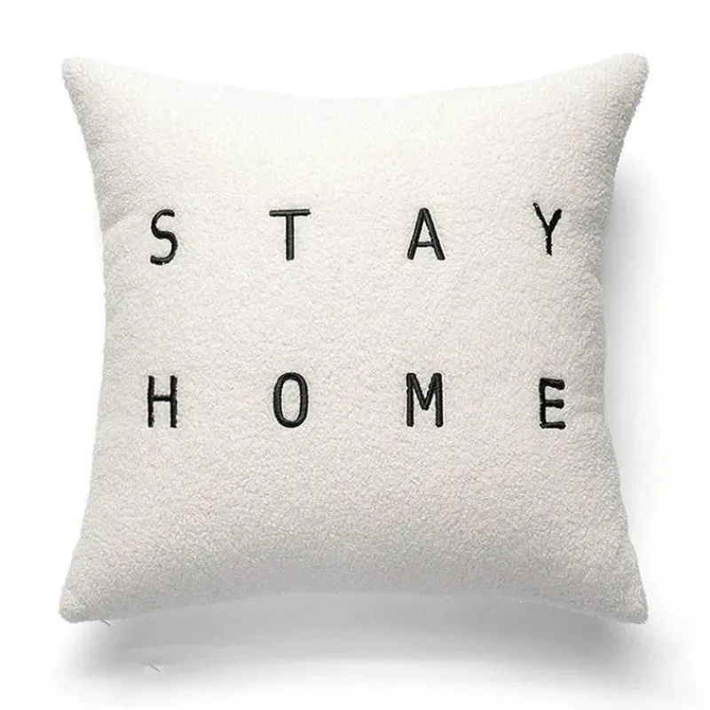 The Cushion Corner Bettzeug-Nordische bestickte Kissenbezüge - Luxuriöses modernes Dekor