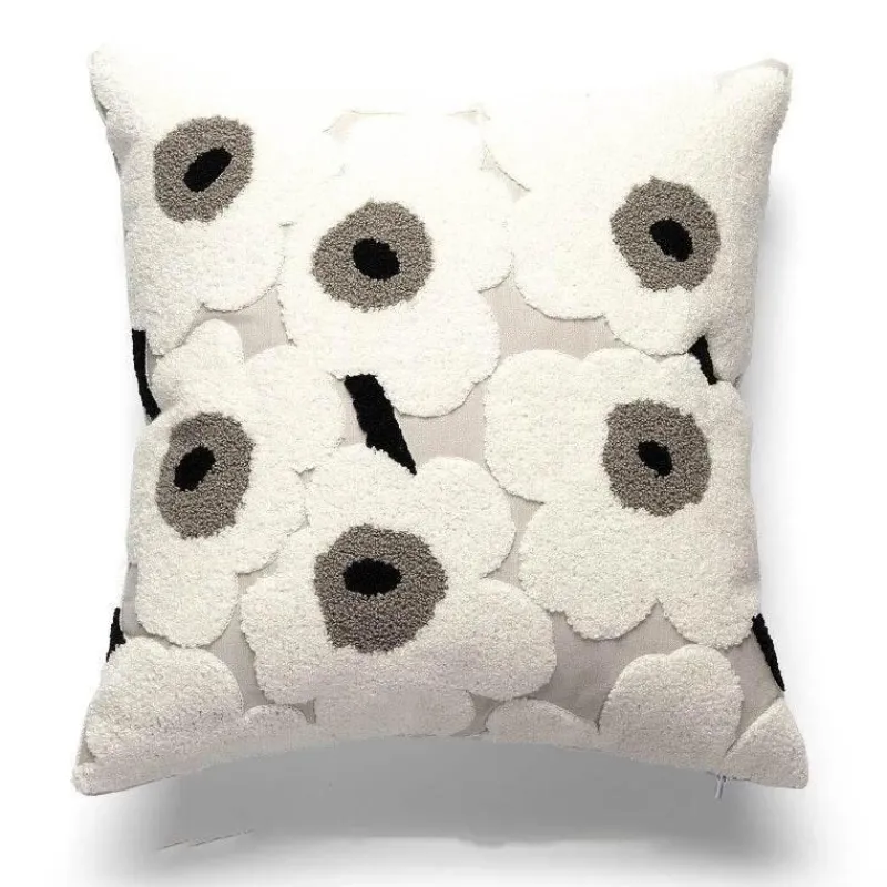 The Cushion Corner Bettzeug-Nordische bestickte Kissenbezüge - Luxuriöses modernes Dekor