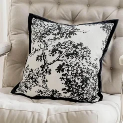 The Cushion Corner Bettzeug-Nordische bestickte Kissenbezüge - Luxuriöses modernes Dekor