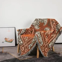 Snug u0026 Soft Bettzeug-Nordische böhmische Decke – vielseitiger Bett-Sofa-Bezug, ethnisches Picknick, Camping, unverzichtbar