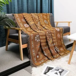 Snug u0026 Soft Bettzeug-Nordische böhmische Decke – vielseitiger Bett-Sofa-Bezug, ethnisches Picknick, Camping, unverzichtbar