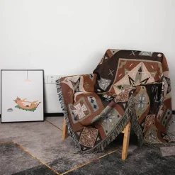 Snug u0026 Soft Bettzeug-Nordische böhmische Decke – vielseitiger Bett-Sofa-Bezug, ethnisches Picknick, Camping, unverzichtbar