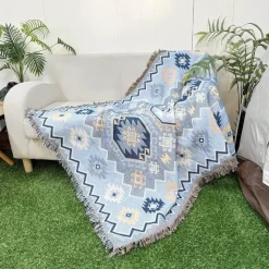 Snug u0026 Soft Bettzeug-Nordische böhmische Decke – vielseitiger Bett-Sofa-Bezug, ethnisches Picknick, Camping, unverzichtbar