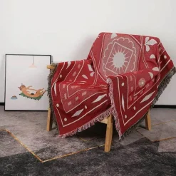 Snug u0026 Soft Bettzeug-Nordische böhmische Decke – vielseitiger Bett-Sofa-Bezug, ethnisches Picknick, Camping, unverzichtbar