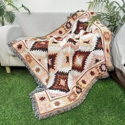 Snug u0026 Soft Bettzeug-Nordische böhmische Decke – vielseitiger Bett-Sofa-Bezug, ethnisches Picknick, Camping, unverzichtbar