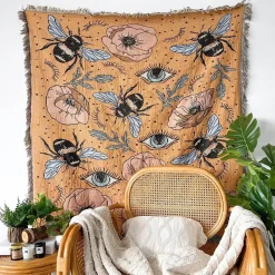 Snug u0026 Soft Bettzeug-Nordische Freizeitdecke – multifunktionale Sofadecke, Wandteppich-Dekor