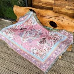 Snug u0026 Soft Bettzeug-Nordische Freizeitdecke – multifunktionale Sofadecke, Wandteppich-Dekor