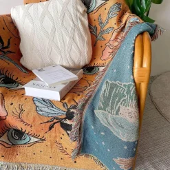 Snug u0026 Soft Bettzeug-Nordische Freizeitdecke – multifunktionale Sofadecke, Wandteppich-Dekor