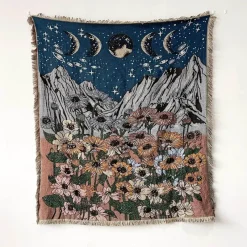 Snug u0026 Soft Bettzeug-Nordische Freizeitdecke – multifunktionale Sofadecke, Wandteppich-Dekor